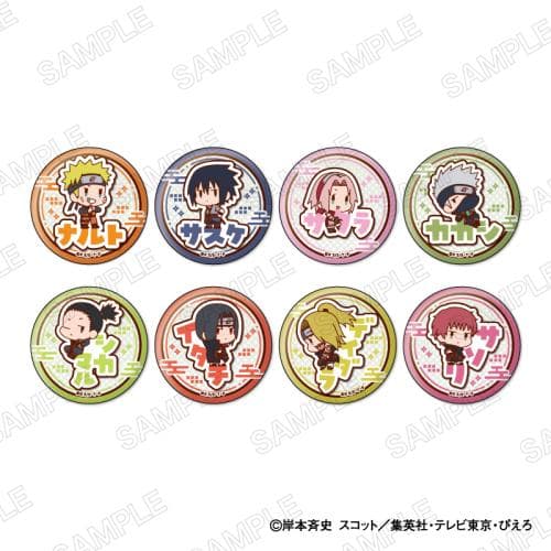 TVアニメ NARUTO -ナルト- 疾風伝 おなまえぴたんコ 缶バッジコレクション