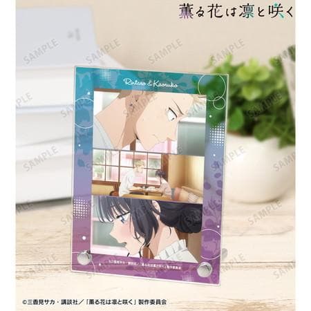 TVアニメ「薫る花は凛と咲く」 紬 凛太郎&和栗薫子 場面写A6アクリルパネル ver.A